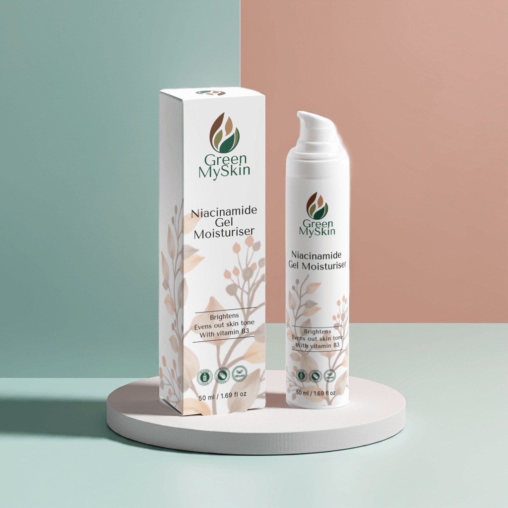 Hydrating Niacinamide Gel Moisturizer from greenmyskin.com. COSMOS Natural day cream, ideal for nourished, healthy skin.