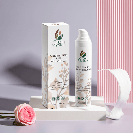 Niacinamide Gel Moisturizer from greenmyskin.com. A hydrating, nourishing COSMOS Natural day cream for healthy skin.