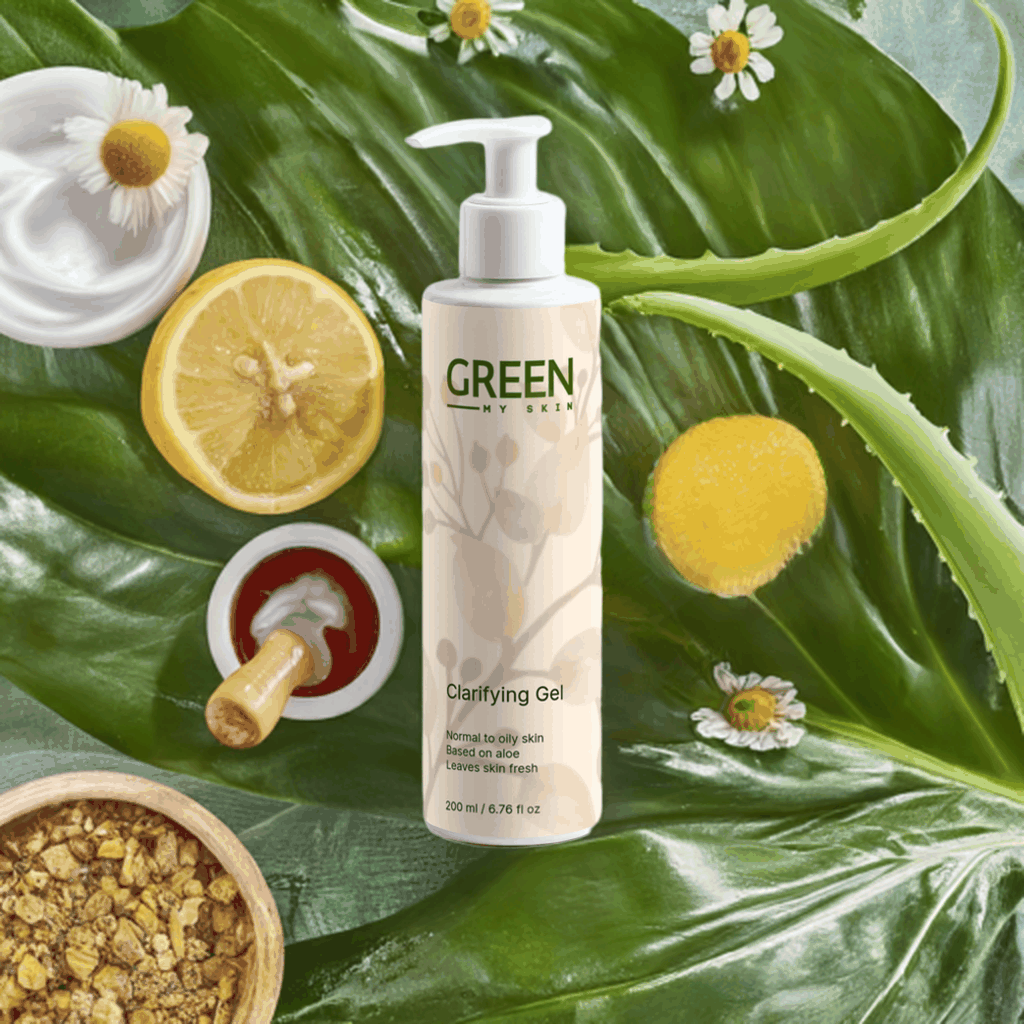 Clarifying Gel for Gentle Facial Cleansing and Skin Repair