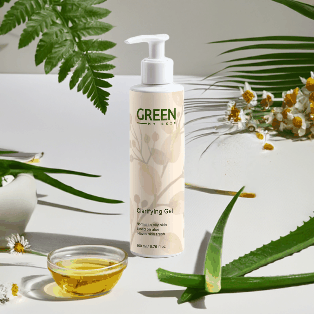 Clarifying Gel for Gentle Facial Cleansing and Skin Repair