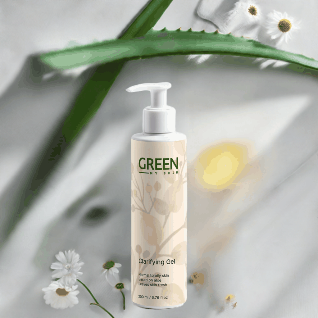 Clarifying Gel for Gentle Facial Cleansing and Skin Repair