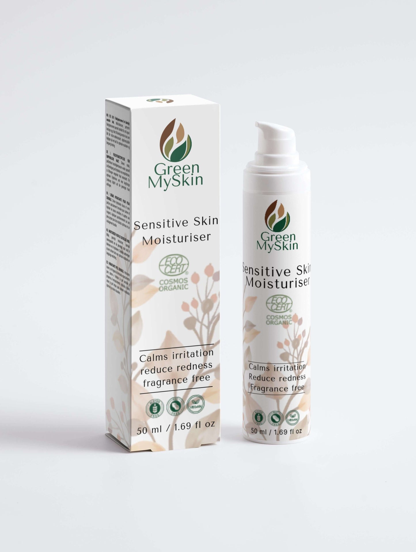 Sensitive Skin Moisturiser, Fragrance Free