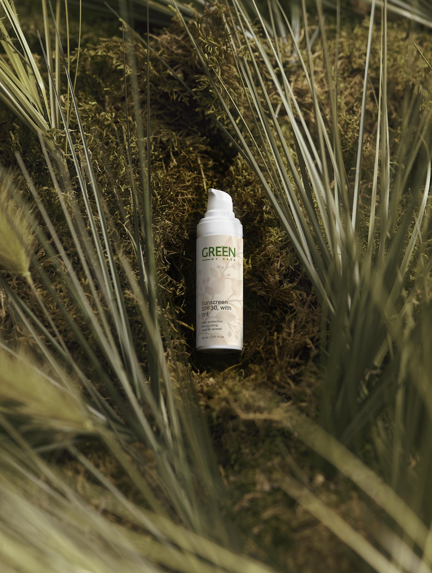Crème solaire SPF30, avec teinte