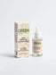 Vegan AHA peeling concentrate with organic, cruelty-free ingredients to exfoliate, brighten, and rejuvenate skin, available at greenmyskin.com