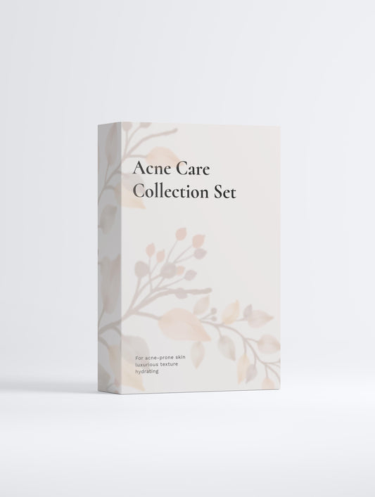 acne-care Collection Box from greenmyskin.com, featuring a curated set of products to target acne, reduce blemishes, and promote clear, healthy skin. Suitable for all skin types.