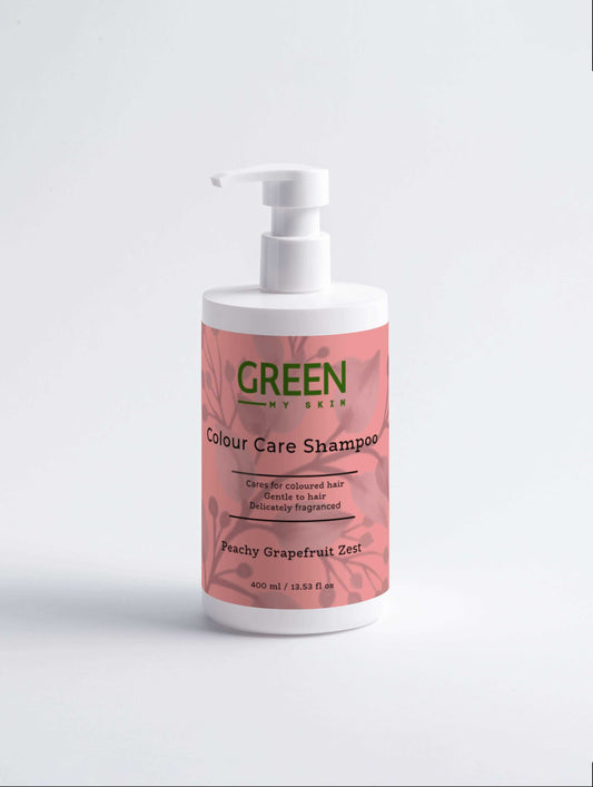 colour-care-shampoo, Peachy Grapefruit Zest, for coloured hair care and fragrance