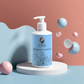 Pump bottle of moisturizing conditioner for dry ends, promoting smoother hair.