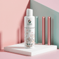 Cruelty-free and organic vegan micellar water, available at greenmyskin.com, that cleanses and soothes skin while removing impurities.