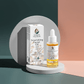 Vegan nourishing facial oil with organic, cruelty-free ingredients to hydrate, restore, and balance skin, available at greenmyskin.com.