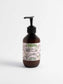 Silk-skin-body-serum bottle with Spices & Sandalwood, deep hydration formula.