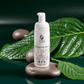 COSMOS Natural gentle cleansing foam in a bottle, suitable for all skin types.