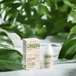 Calming Eye Cream with cannabidiol for soothing dry skin and preventing puffiness.