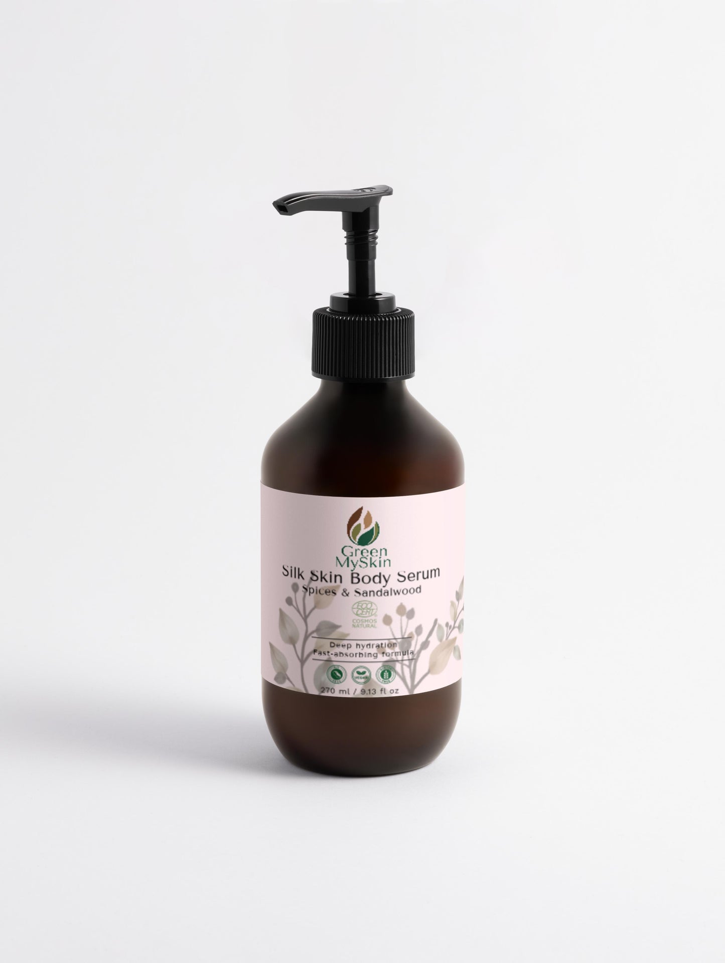 Silk-Skin-Body-Serum, Spices & Sandalwood