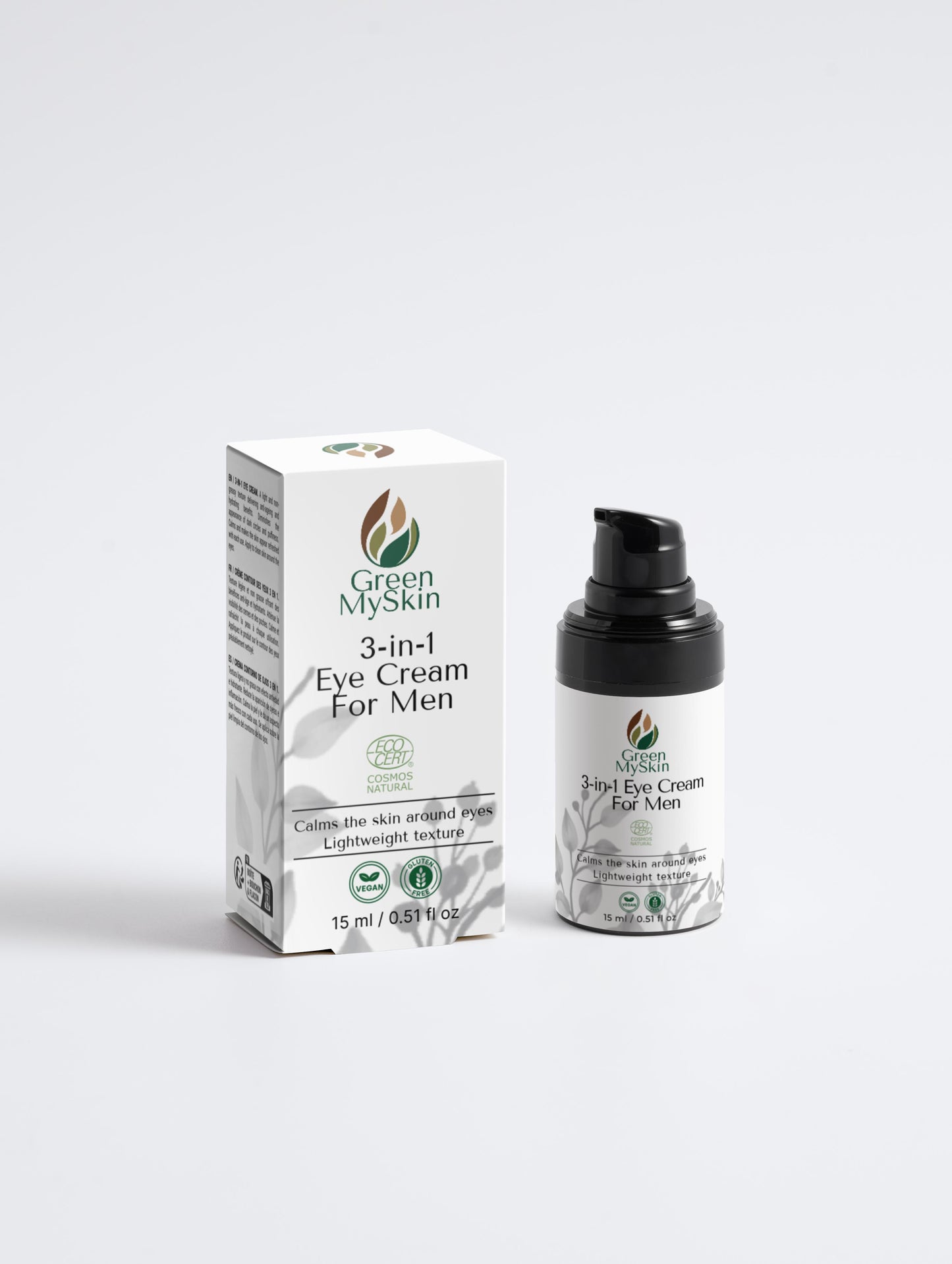 3-in-1 Eye Cream for Men - Hydrating Anti-Aging & Lightweight