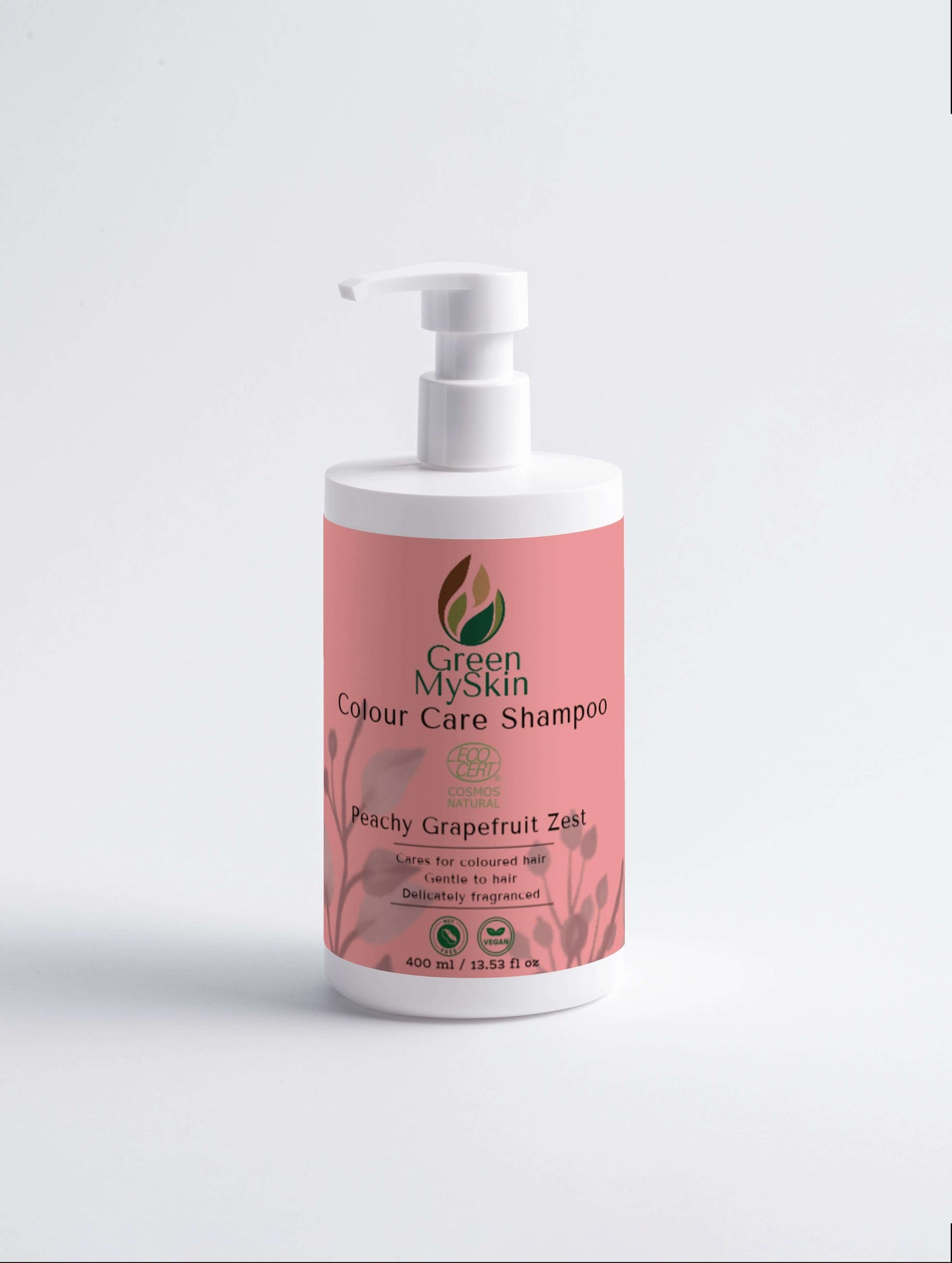 Shampoo for coloured Hair Peachy Grapefruit Zest, Gentle and Delicately Fragranced